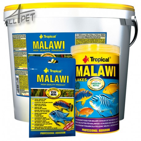 TROPICAL Malawi Cichlids Fish Premium Food Flakes
