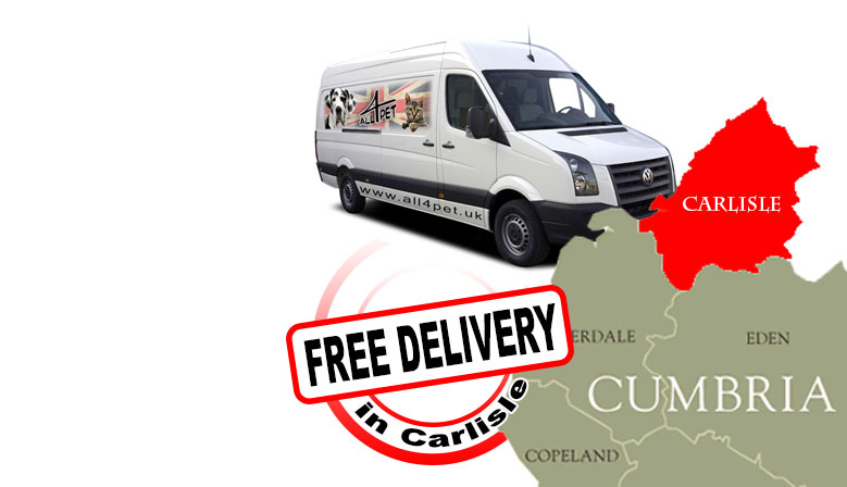 FREE delivery in Carlisle